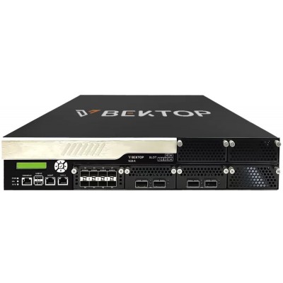 Сервер балансировки трафика приложений 150Гбит/с, 2 млн CPS, 2,5 млн RPS, 256 млн сессий, 64Гб оперативной памяти, 512Гб SSD диск, 8 портов