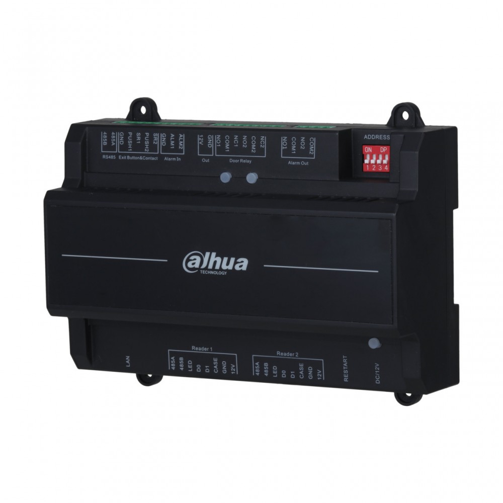 Dahua DHI-ASC2202B-S контроллер на 2 двери (1-сторонний доступ) Dahua DHI-ASC2202B-S контроллер на 2 двери (1-сторонний доступ)