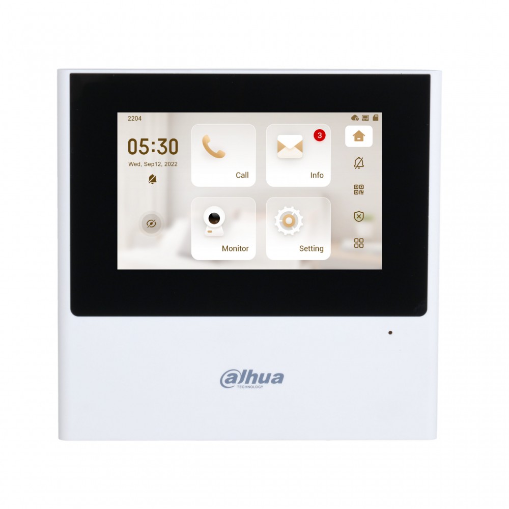 Dahua DHI-VTH2611L-WP, монитор IP видеодомофона Dahua DHI-VTH2611L-WP, монитор IP видеодомофона