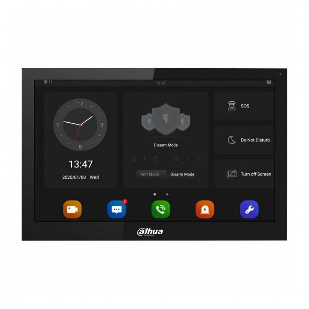 Dahua DHI-VTH5341G-W, монитор IP видеодомофона Dahua DHI-VTH5341G-W, монитор IP видеодомофона
