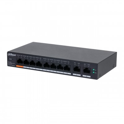 Dahua DH-CS4010-8ET-60, PoE коммутатор 8 портов