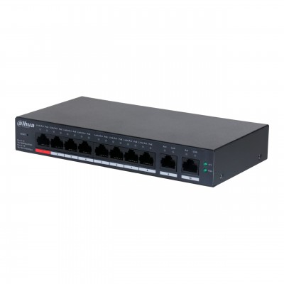 Dahua DH-CS4010-8ET-110, PoE коммутатор 8 портов