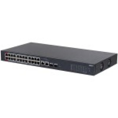 Dahua DH-CS4226-24ET-375-V2, PoE коммутатор 24 порта