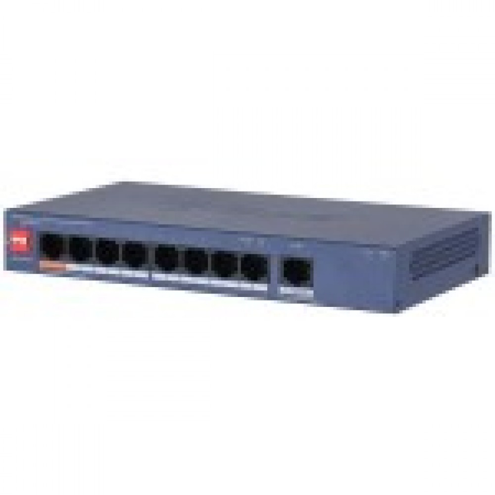 Dahua DH-CS4009-8GT-60, гигабитный PoE коммутатор 8 портов Dahua DH-CS4009-8GT-60, гигабитный PoE коммутатор 8 портов