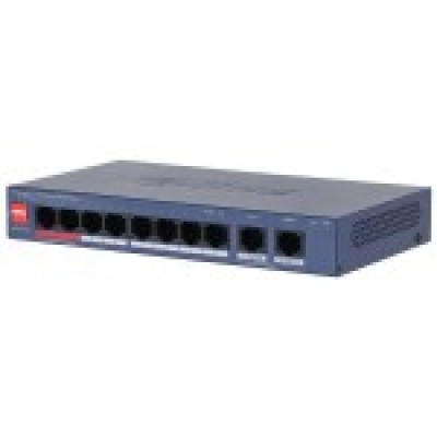 Dahua DH-CS4010-8GT-110-V2, гигабитный PoE коммутатор 8 портов