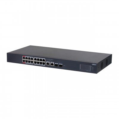 Dahua DH-CS4220-16GT-190, гигабитный PoE коммутатор 16 портов