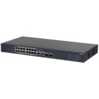 Dahua DH-CS4220-16GT-240-V2, гигабитный PoE коммутатор 16 портов Dahua DH-CS4220-16GT-240-V2, гигабитный PoE коммутатор 16 портов