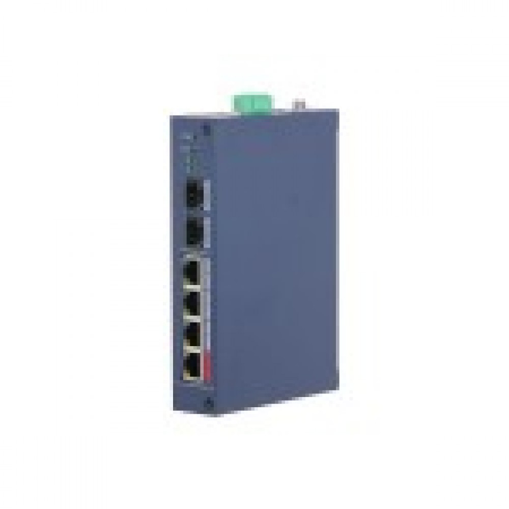 Dahua DH-CHS4206-4GT-60, гигабитный PoE коммутатор 4 порта Dahua DH-CHS4206-4GT-60, гигабитный PoE коммутатор 4 порта