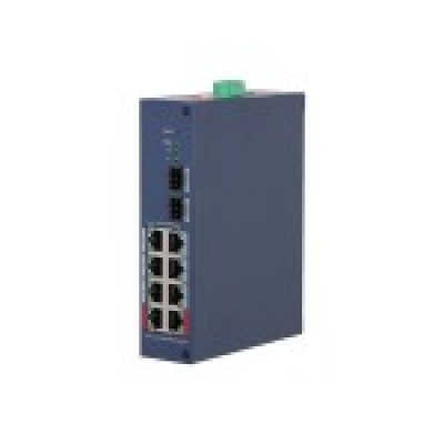 Dahua DH-CHS4210-8GT-110, гигабитный PoE коммутатор 8 портов