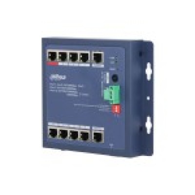 Dahua DH-CHS4110-8ET-90-F, гигабитный PoE коммутатор 8 портов