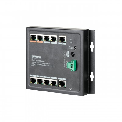 Dahua DH-PFS3111-8ET-96-F, PoE коммутатор 8 портов