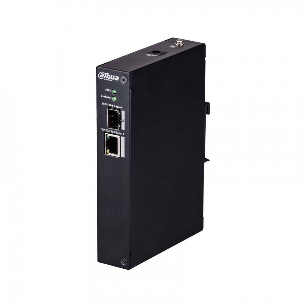 Dahua DH-PFS3102-1T, гигабитный медиаконвертер