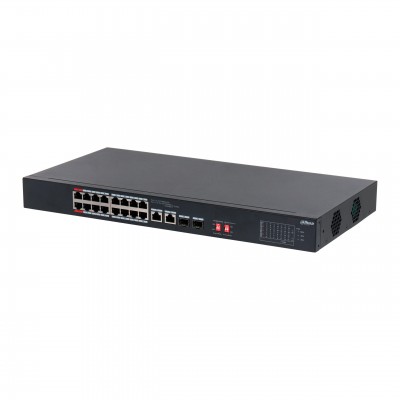 Dahua DH-S3218-16ET-240, PoE коммутатор 16 портов