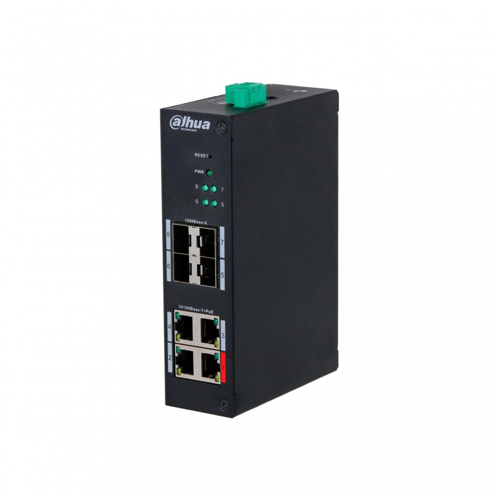 Dahua DH-HS4408-4ET-96, PoE коммутатор 8 портов Dahua DH-HS4408-4ET-96, PoE коммутатор 8 портов