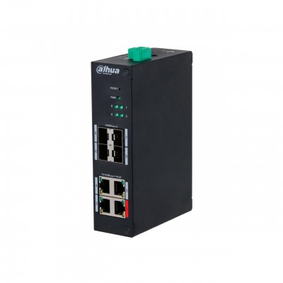 Dahua DH-HS4408-4ET-96, PoE коммутатор 8 портов