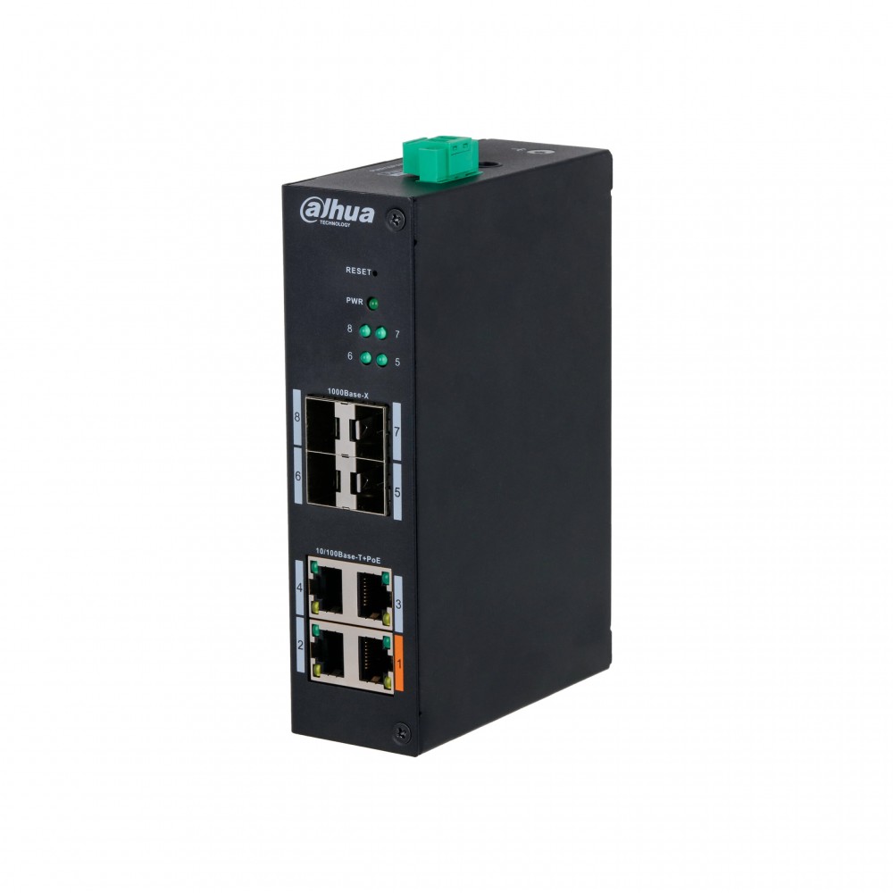 Dahua DH-HS4408-4ET-60, PoE коммутатор 8 портов Dahua DH-HS4408-4ET-60, PoE коммутатор 8 портов