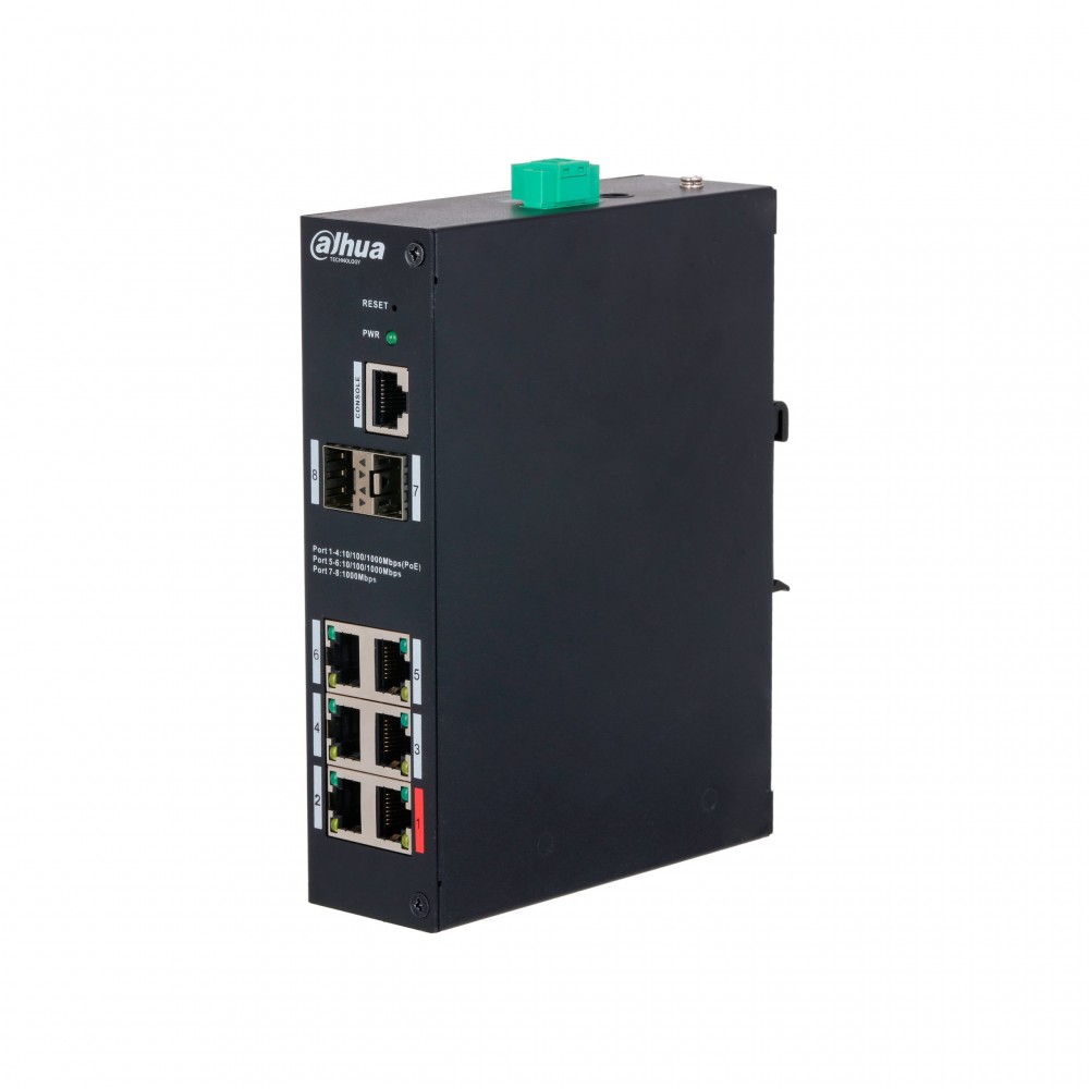 Dahua DH-HS4208-4GT-90, PoE коммутатор 8 портов Dahua DH-HS4208-4GT-90, PoE коммутатор 8 портов