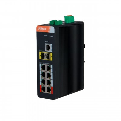 Dahua DH-IS4210-8GT-120, PoE коммутатор 8 портов
