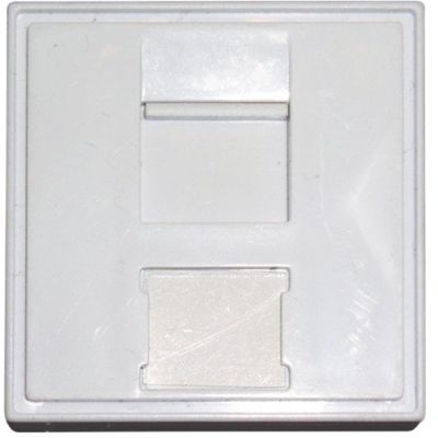 Вставка 45x45 на 1 кейстоун со шторкой MDX-SIP-45-1K