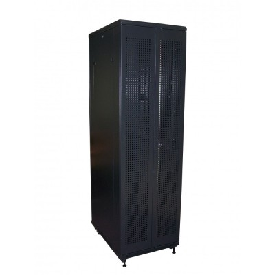 Шкаф серверный 19 Business Advanced 47U 600x1200, без дверей, с боковыми стенками, черный, 4 ЧАСТИ