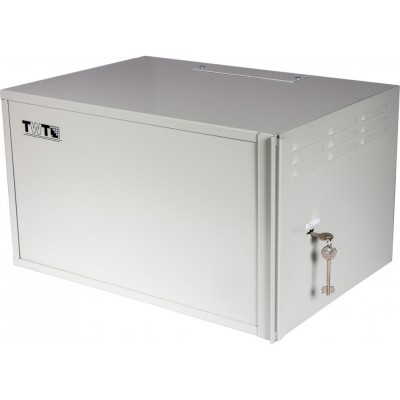 Шкаф антивандальный пенального типа, 9U 600x400 мм, серый,  -CBWSF-9U-6x4-GY