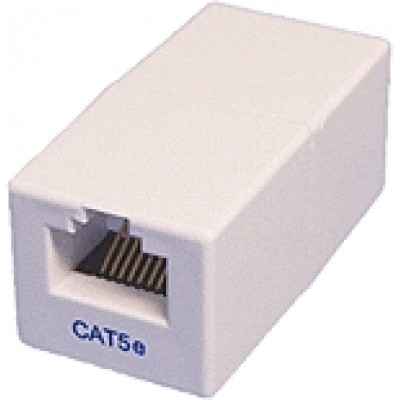 Соединитель 2-х портов RJ-45, неэкранированный, категории 5е TWT-CP45UTP5E