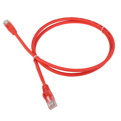 Lanmaster LAN-45-45-5.0-OR Патч-корд RJ45 - RJ45, 4 пары, UTP, категория 5е, 5 м, оранжевый, LANMASTER