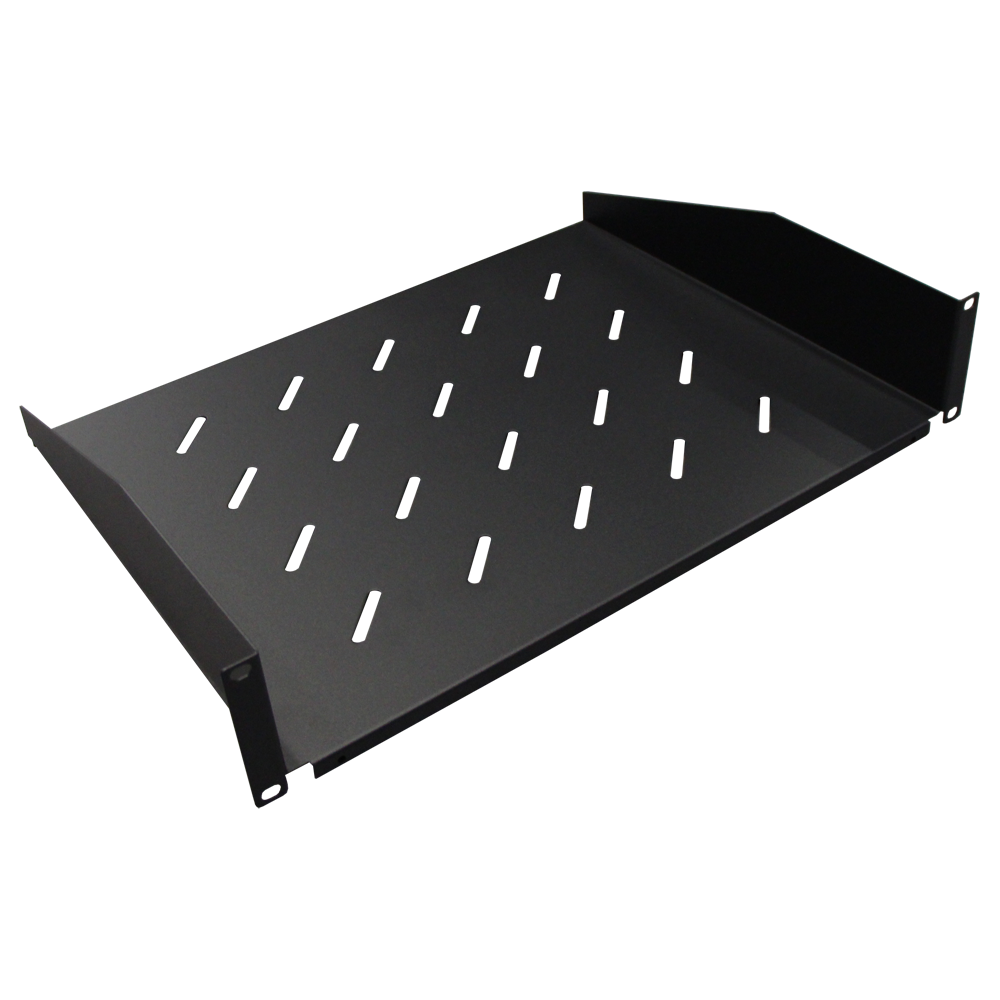 Полка консольная, глубина 300мм, 2U, 60kg TWT-CB-SF300-2U/60