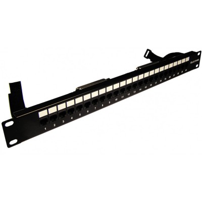 Патч-панель TELCO, 19, 24 порта RJ-45, 1U, контакты 12, 36,  -PP24TLC-1236