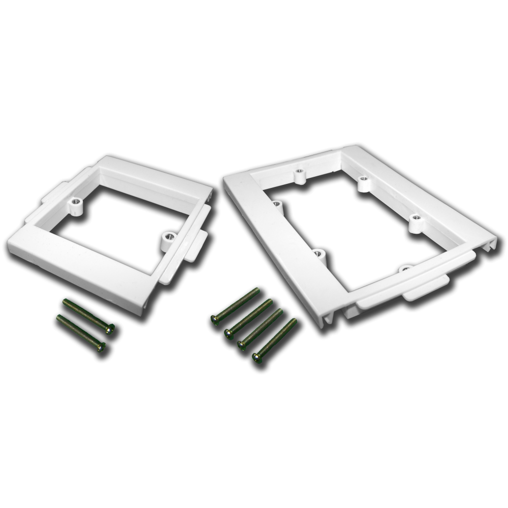 Пластиковый суппорт 45Х90, под винт, в короб 100 мм -CT100-F45X90