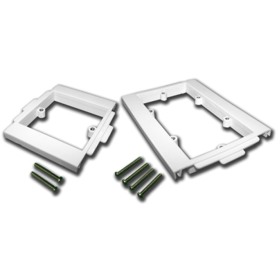 Пластиковый суппорт 45Х90, под винт, в короб 100 мм -CT100-F45X90