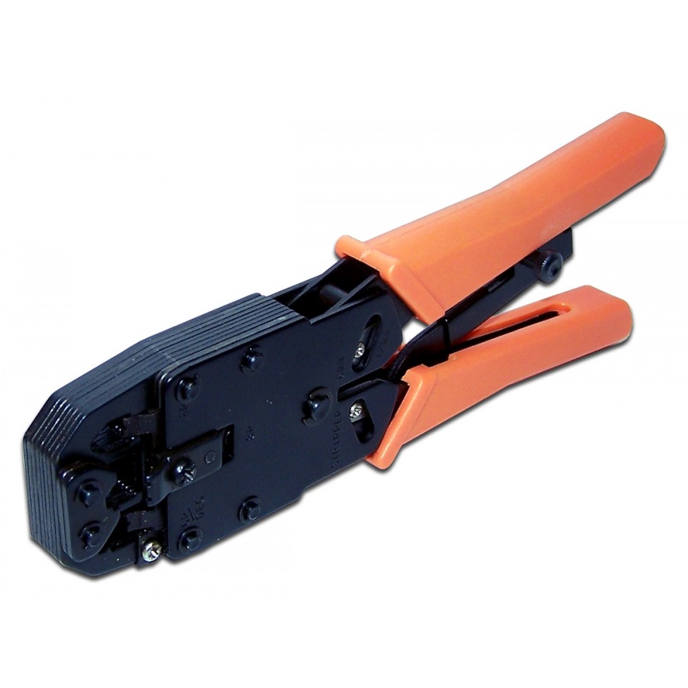 Обжимной инструмент 4P, 6P, 8P, Ratchet, тип HT-2008R с храповым механизмом