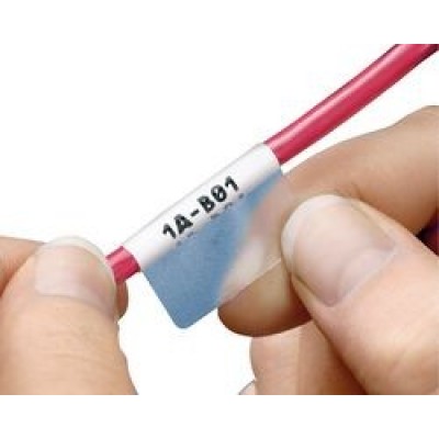 WMBL-25x33-A4L-WH Самоламинирующиеся наклейки для печати на лазерных принтерах 25мм х 33мм, (1 лист, 64 наклейки) Hyperline