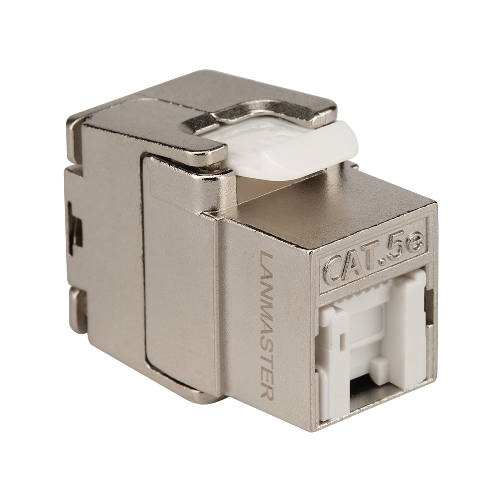 Lanmaster LAN-TK45S5E/180R Вставка Keystone RJ-45, категория 5e, экранированная, 180 градусов, LANMASTER