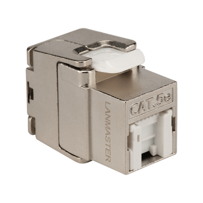 Lanmaster LAN-TK45S5E/180R Вставка Keystone RJ-45, категория 5e, экранированная, 180 градусов, LANMASTER