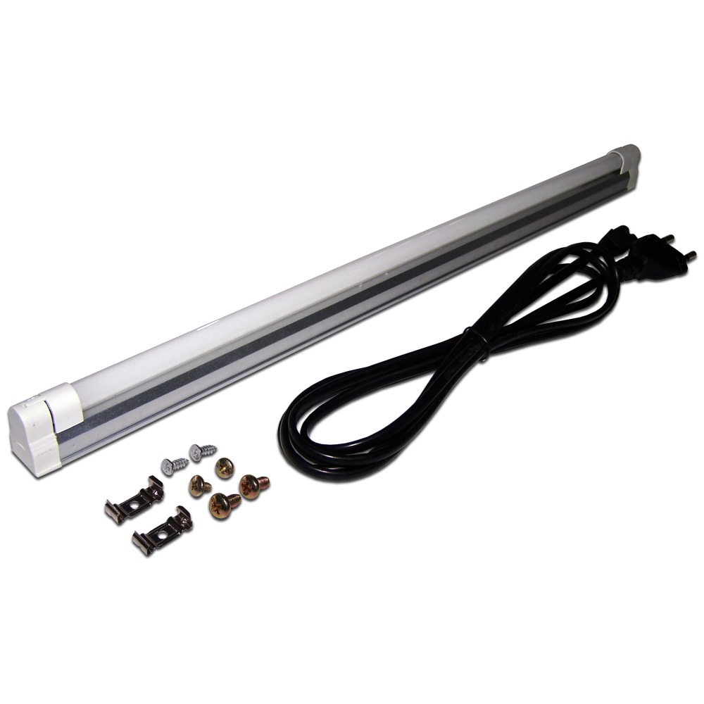 Лампа подсветки в напольный шкаф 19, 16W, белый свет, шнур 2 м -CBB-LAMP