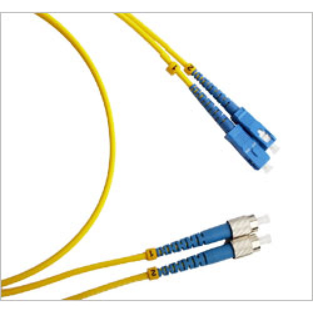 Патч-корд оптический , PVC, дуплексный, FC/PC-SC/PC, MM 50/125, 3.0 м -2FC-2SC/OM2-3.0