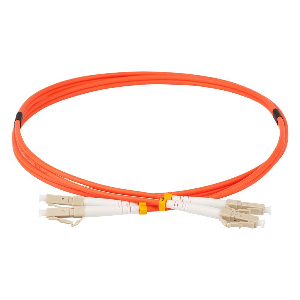 Патч-корд оптический , PVC, дуплексный, LC/PC-LC/PC, MM 50/125, 3.0 м -2LC-2LC/OM2-3.0