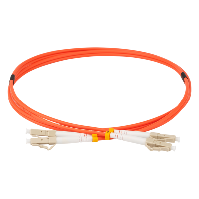 Патч-корд оптический , PVC, дуплексный, LC/PC-LC/PC, MM 50/125, 3.0 м -2LC-2LC/OM2-3.0