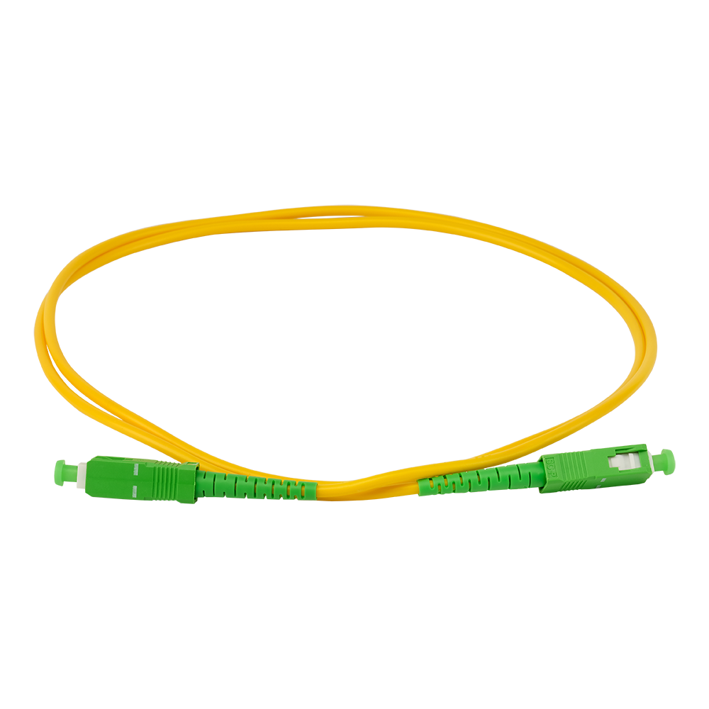 Шнур оптический SC-SC, APC, simplex, 9/125, 3m,  -SC-SC/SA-3.0