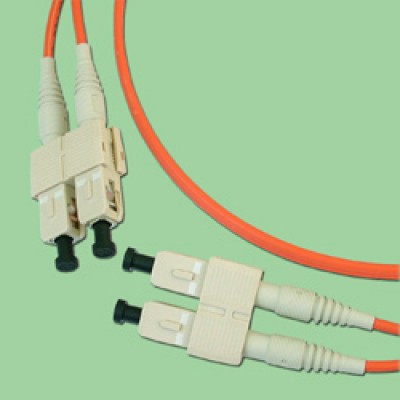 Патч-корд оптический , PVC, дуплексный, SC/PC-SC/PC, MM 50/125, 2.0 м -2SC-2SC/OM2-2.0