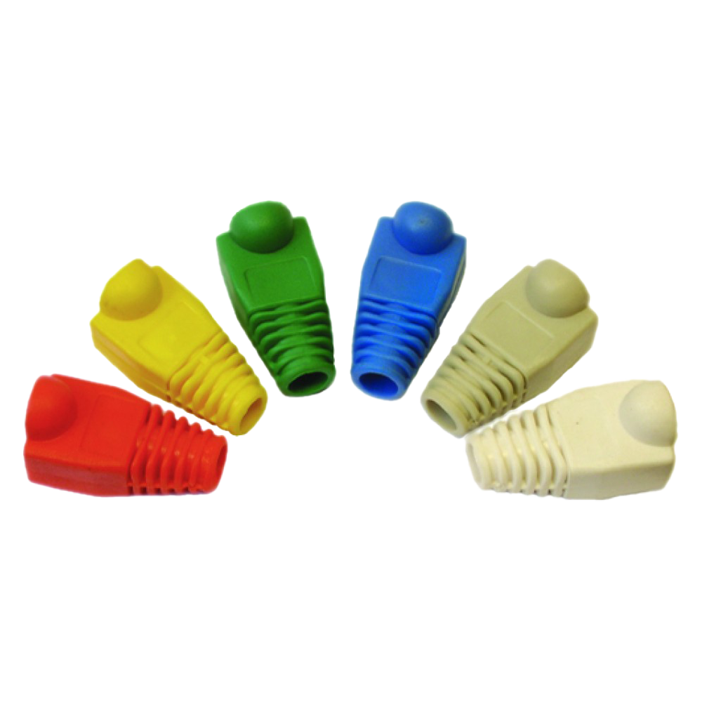 Защитный колпачок RJ-45, красный, TWT, 100 шт. в упак. TWT-BO-6.0-RD/100