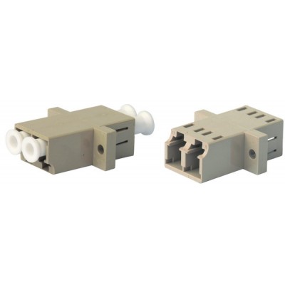 Адаптер оптический  LC, MM, дуплексный, корпус SC -2LC/S-AM-MM