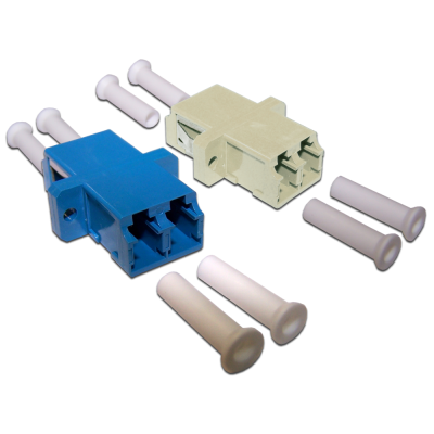 Адаптер оптический  LC, MM, дуплексный, корпус SC -2LC/S-AM-MM