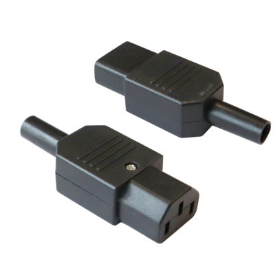Lanmaster LAN-IEC-320-C13 Вилка электрическая кабельная, IEC 60320, C13, 10A, 250V, разборная, черная