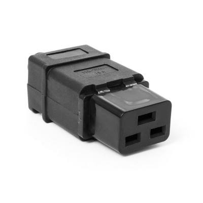 Lanmaster LAN-IEC-320-C19 Вилка электрическая кабельная, IEC 60320, C19, 16A, 250V, разборная, черная