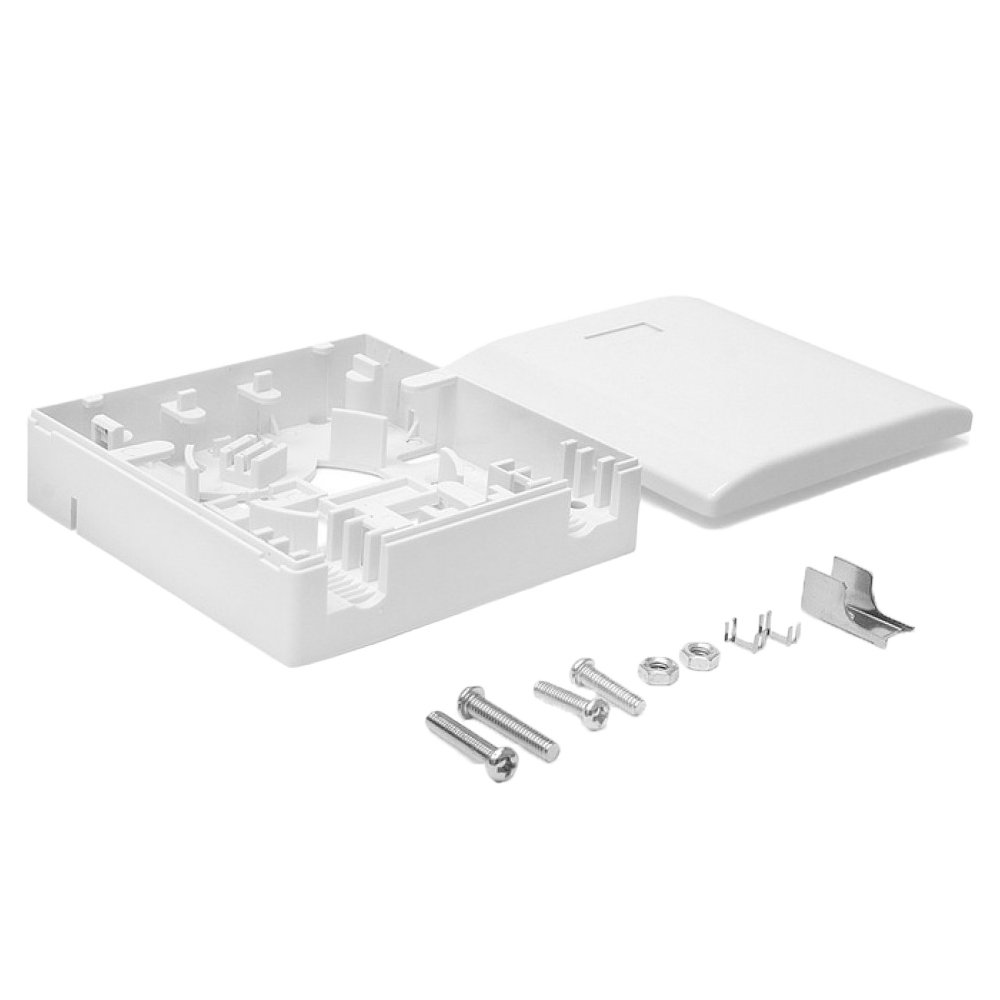 Lanmaster LAN-SBF1-WH Коробка настенная на 1 адаптер SC