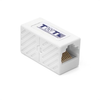 Соединитель 2-х портов RJ-45, неэкранированный, категории 6 TWT-CP45UTP6