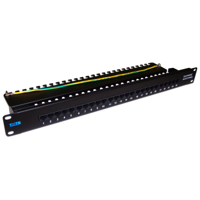Патч-панель телефонная, 19, 25 портов RJ-45, категория 3, 1U, TWT-PP25TEL45