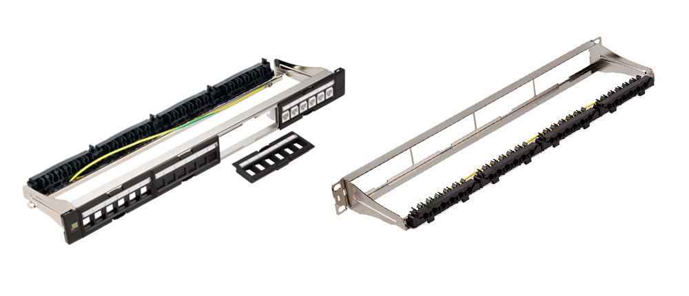 Патч-панель на 4 вставки